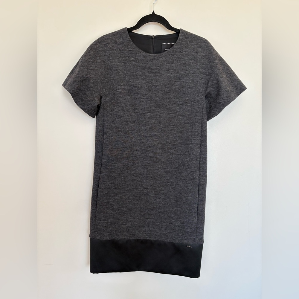 Longchamp Gray/Black Dress small